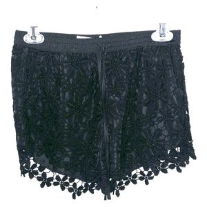 Navy Blue Lace Shorts *Brand New*